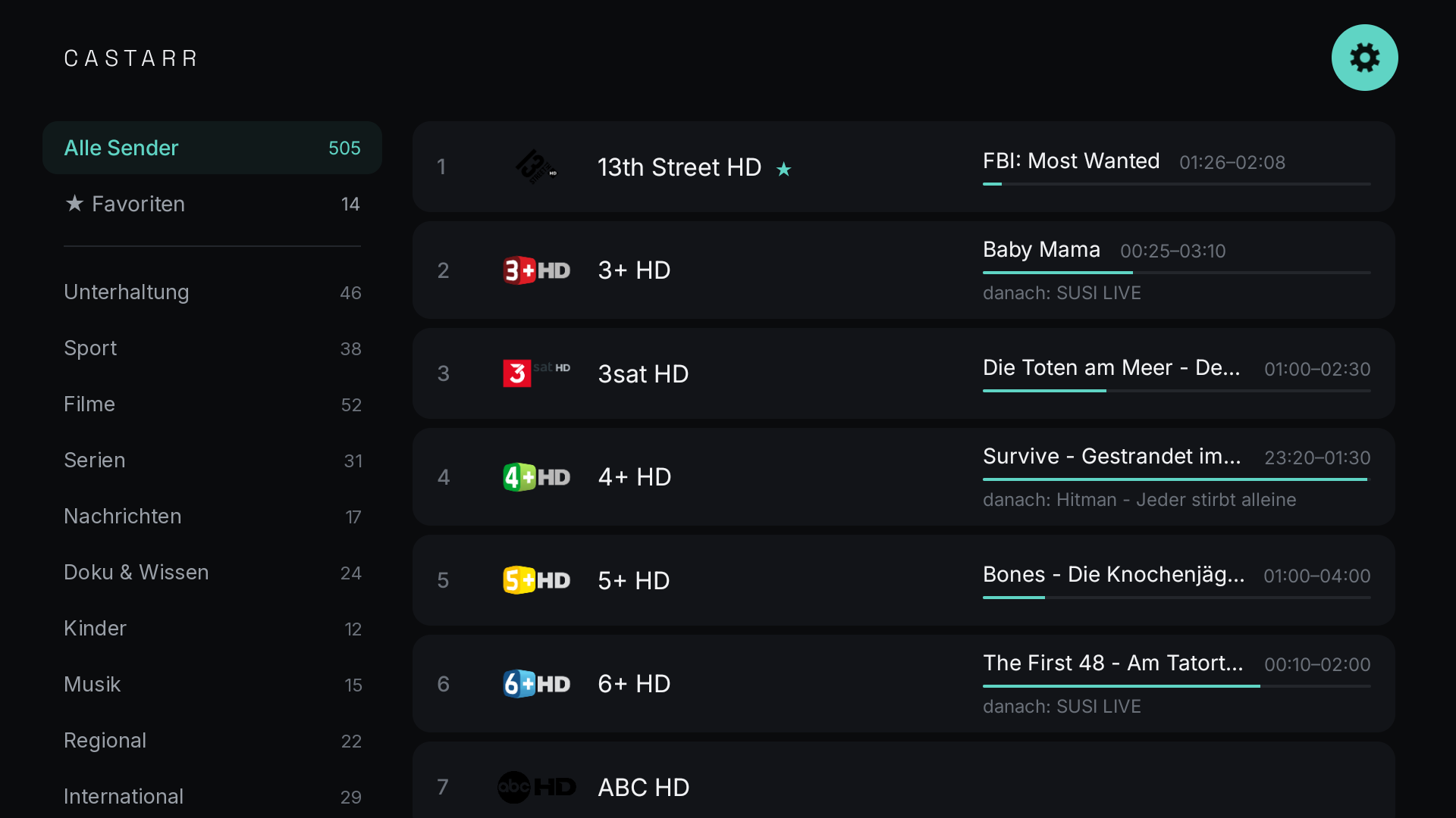 Senderliste